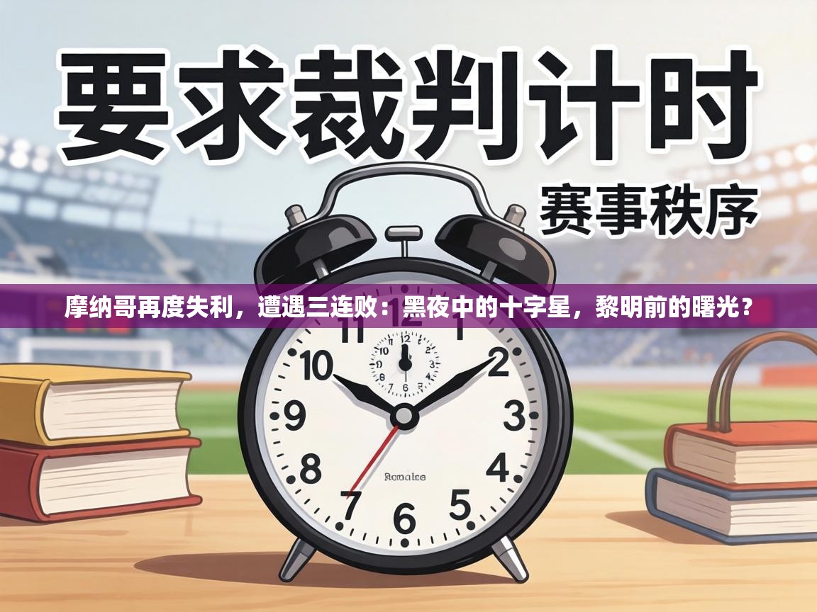 摩纳哥再度失利,遭遇三连败:黑夜中的十字星,黎明前的曙光? 第2张