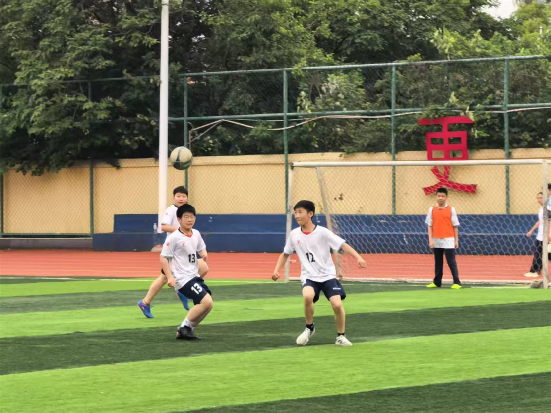 足球比赛风云再起，球员斗志昂扬争夺胜利